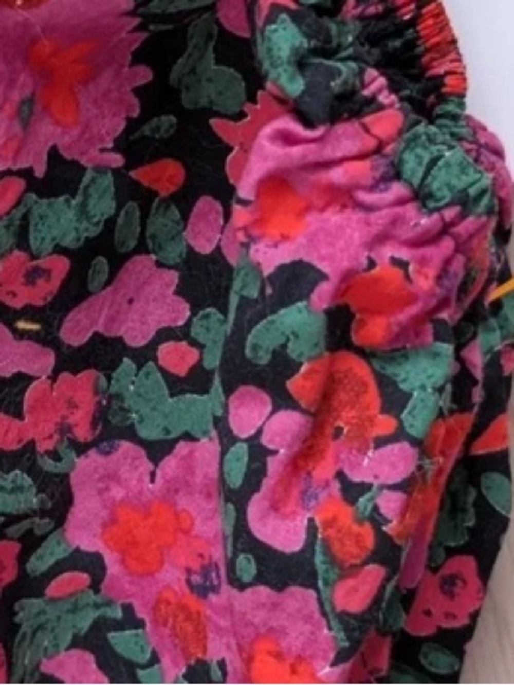 Hello Molly Lucky Charms Floral Backless Puff-Sleeve Mini Dress - Picture 6 of 7